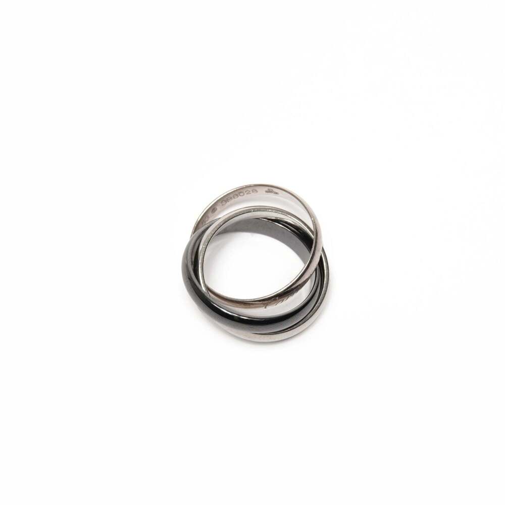 Cartier Authentic Silver Trinity Ring - image 5